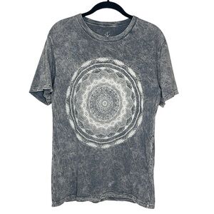 Life Clothing Co. mineral wash Mandala Print tee size Small